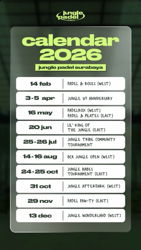 Jungle Padel Surabaya media 3