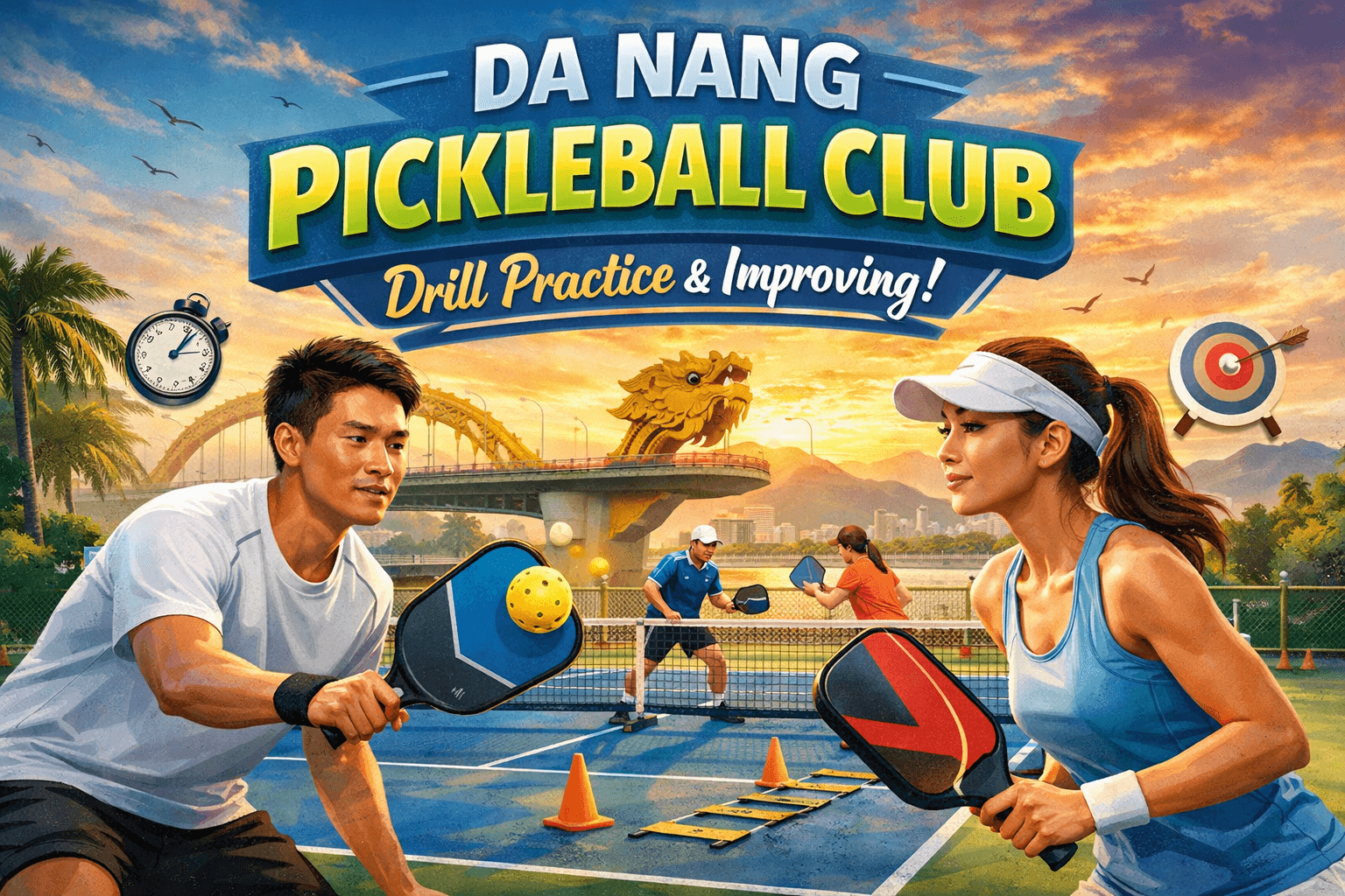 🇻🇳 VJ Pickleball  Da Nang media 1