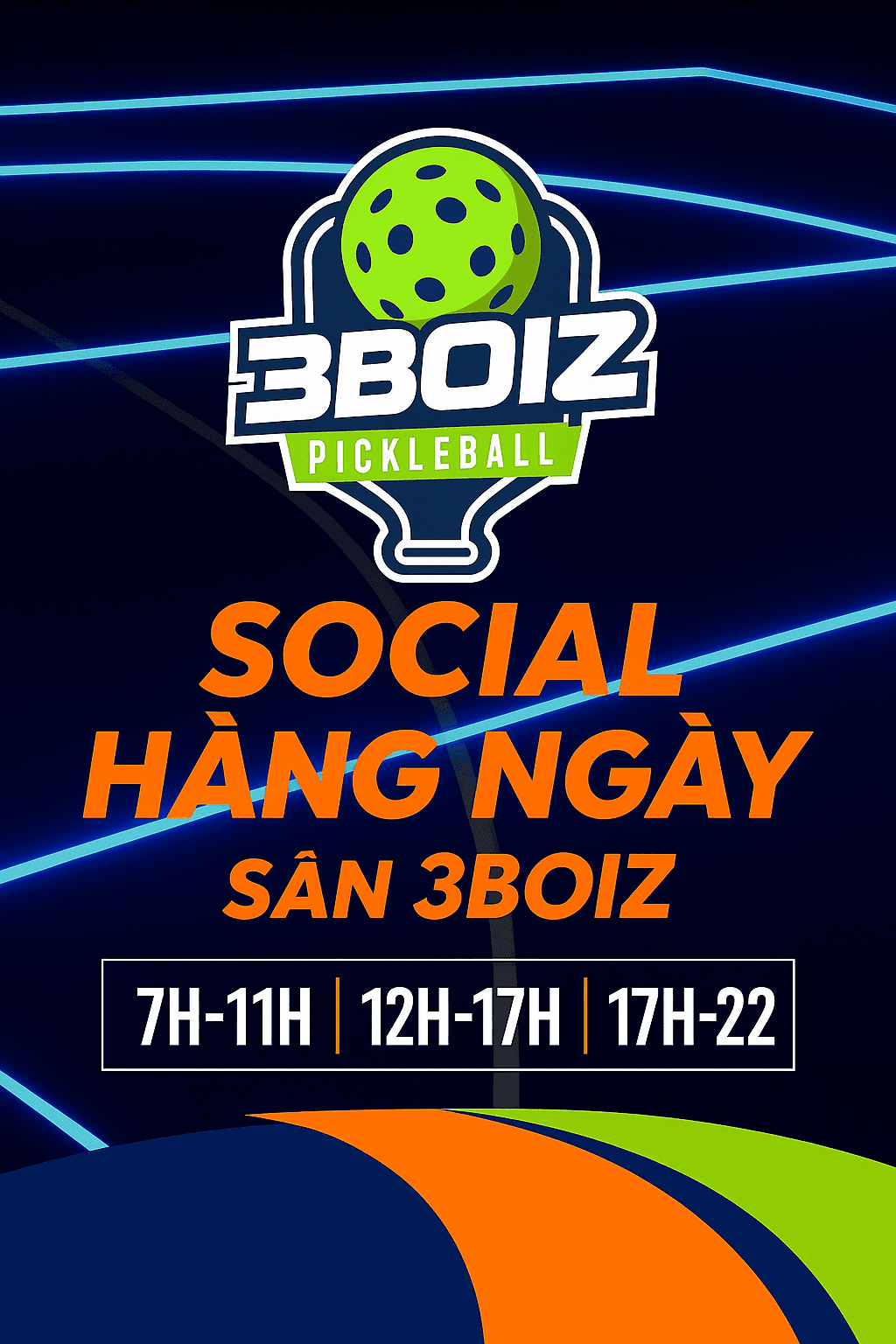 3BOIZ Pickleball Tân Phú media 1