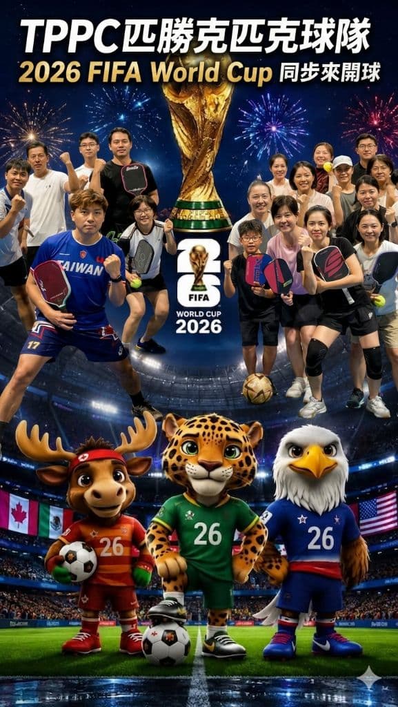 TPPC台中匹勝克匹克球社團
Taichung Phoenix Pickleball Club media 2
