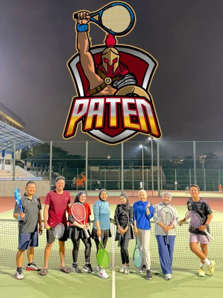 Pasukan Tennis media 4