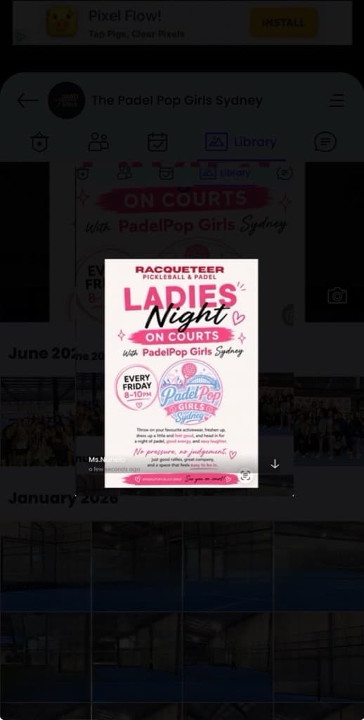 The Padel Pop Girls Sydney media 6