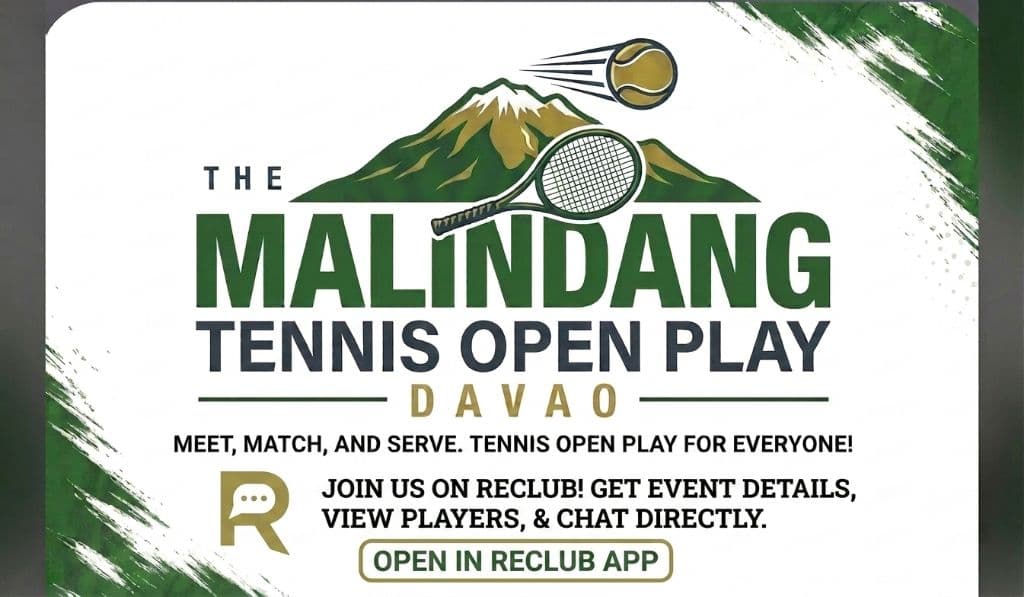 MALINDANG TENNIS OPEN PLAY media 1