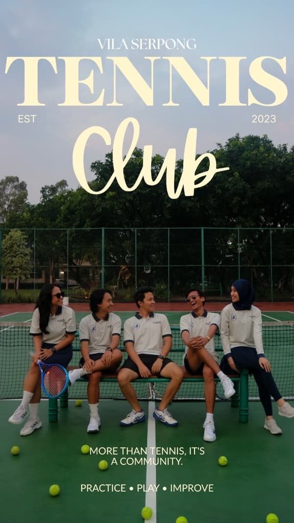 Vila Serpong Tenis Senang media 6