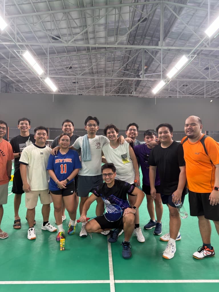 G? Nice G! Badminton Club media 2