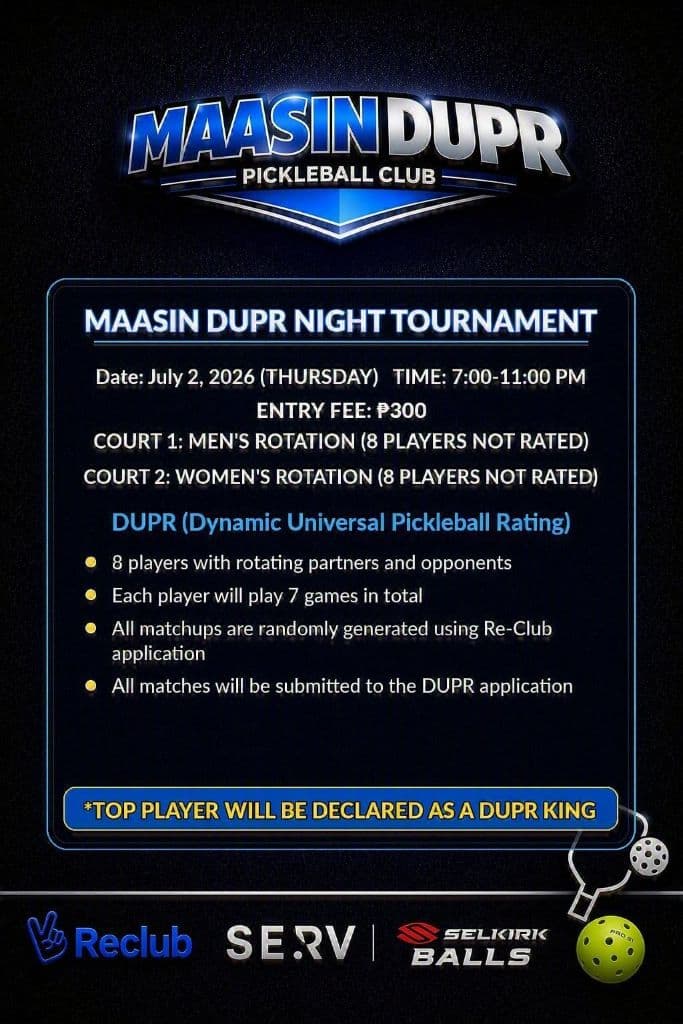 Maasin DUPR Pickleball Club media 6