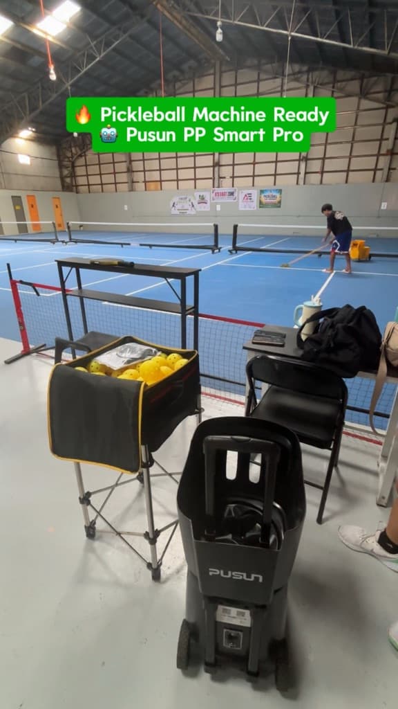 PickleBase Pickleball Machine media 2