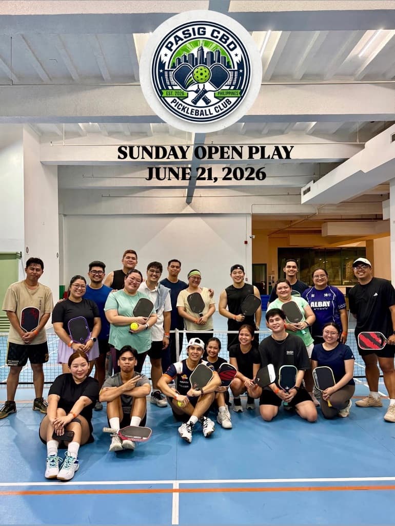 Pasig CBD Pickleball Club media 2