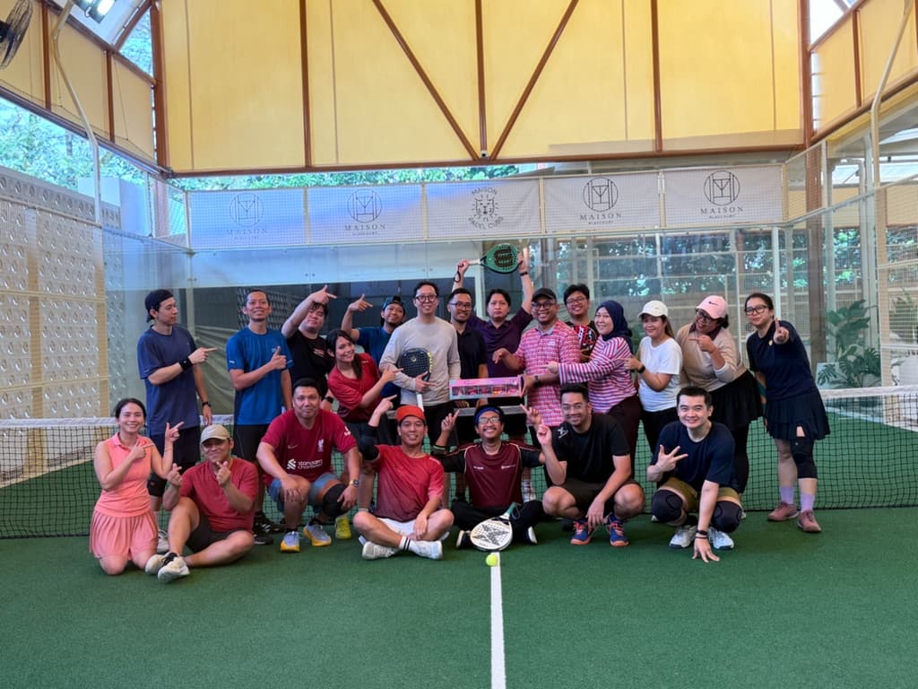 Shine Padel Pop CIMB Niaga media 1