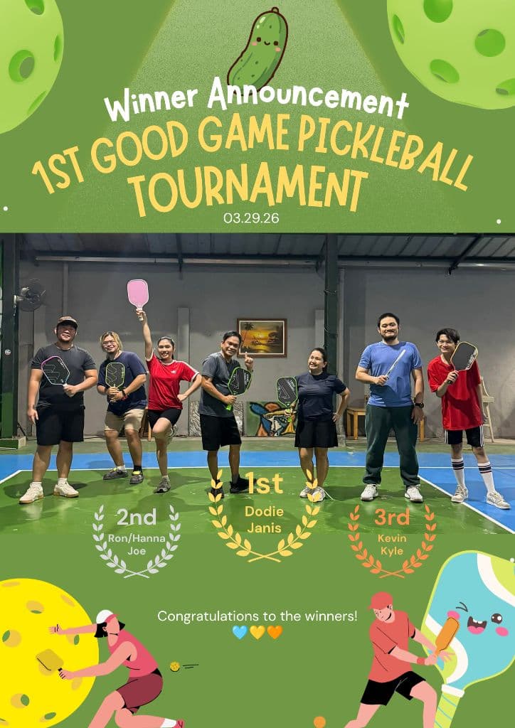 Good Game Pickleball media 1