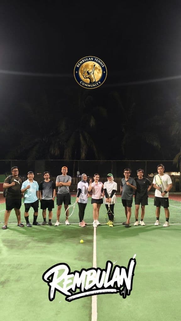 Tennis Rembulan Community media 6