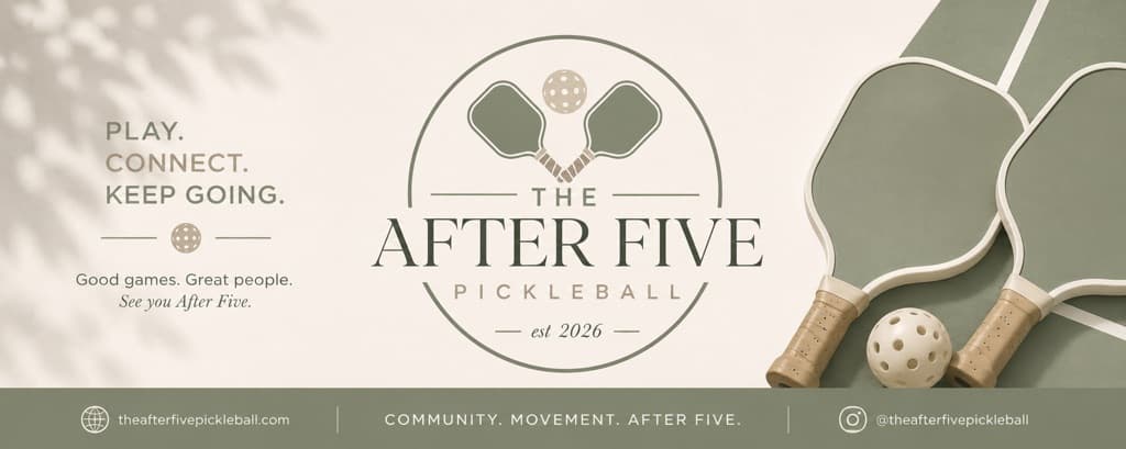 The AFTER FIVE Pickleball Co. media 2
