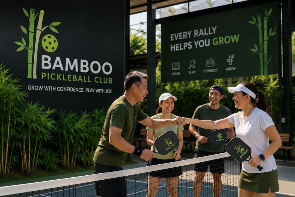 Bamboo Pickleball media 1