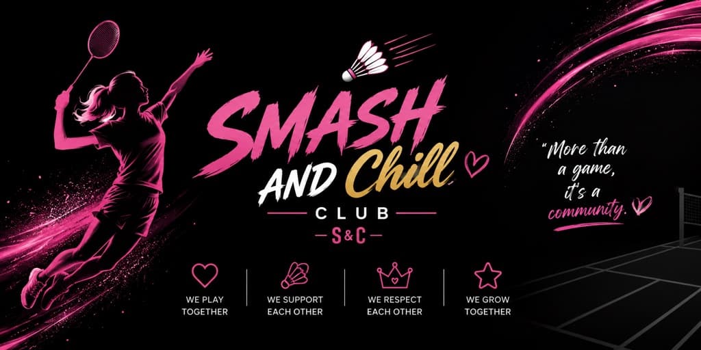 Smash and Chill Club 🏸 media 3