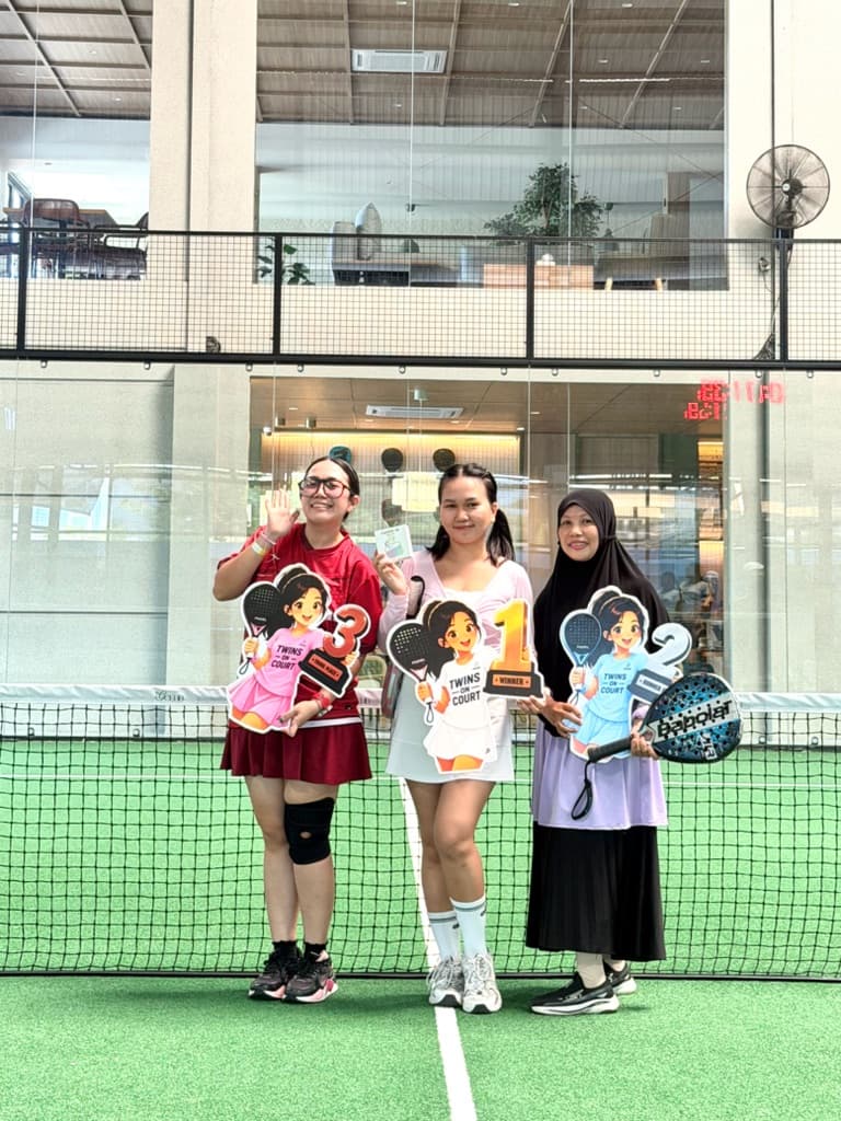  🇮🇩 TWINS ON COURT media 1