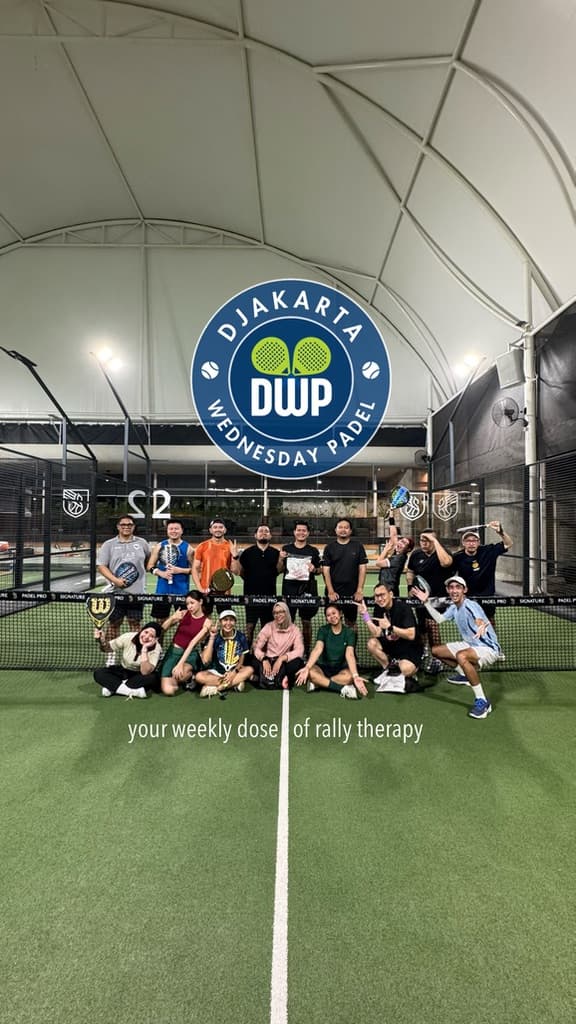 Djakarta Wednesday Padel media 1