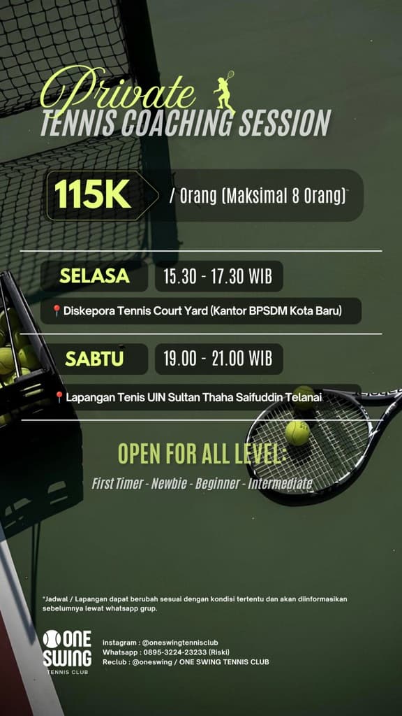 ONE SWING TENNIS CLUB media 4