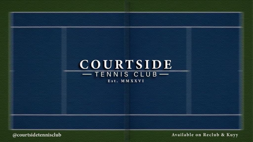 Courtside Tennis media 3