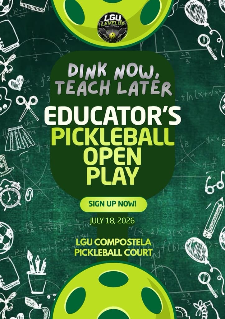 LGU LEVelUP Pickleball Club - Dink Responsibly media 1