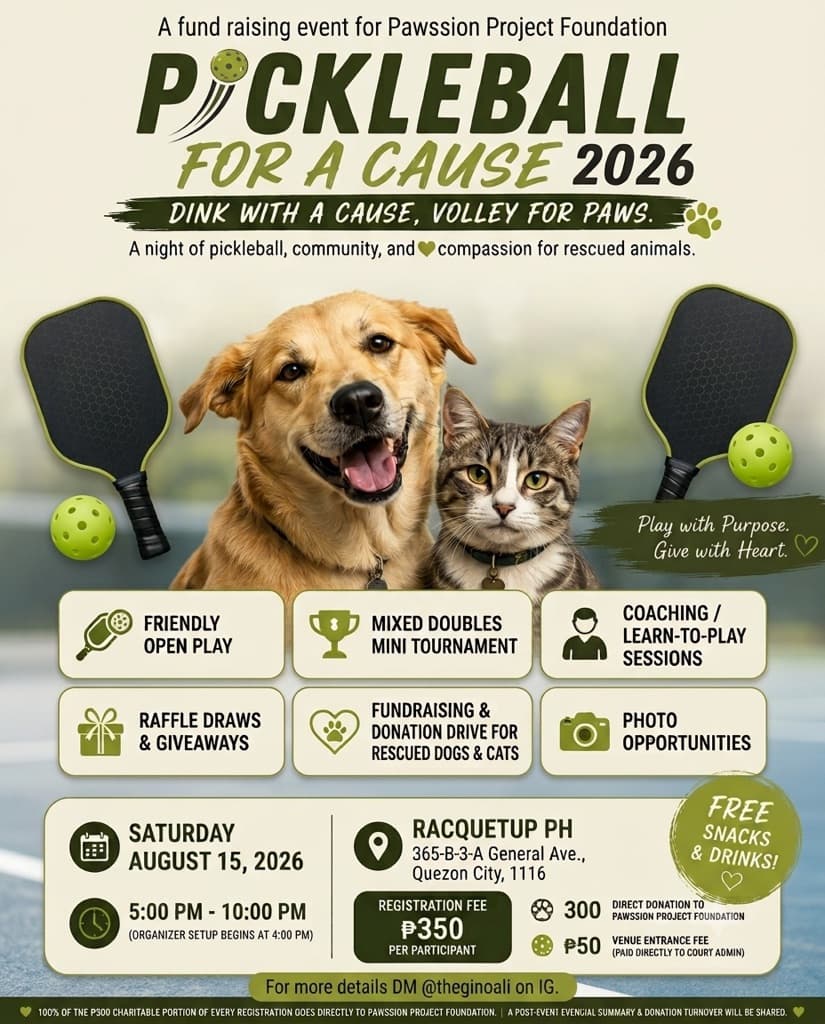 Pickleball for a Cause (Rescued Dogs & Cats) media 1