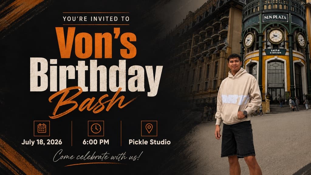 Von's Birthday Bash media 1