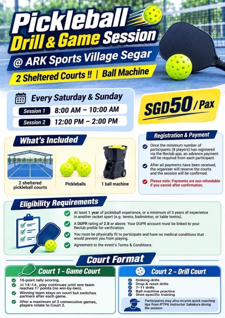 Drill&Game@ARK Sports Village media 1