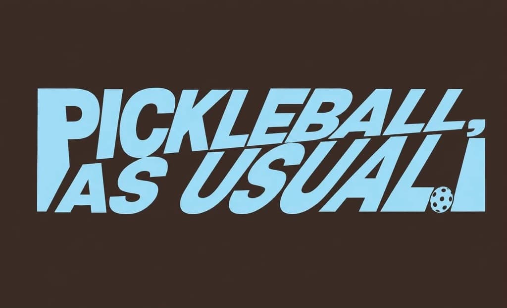 Pickleball, As Usual media 1