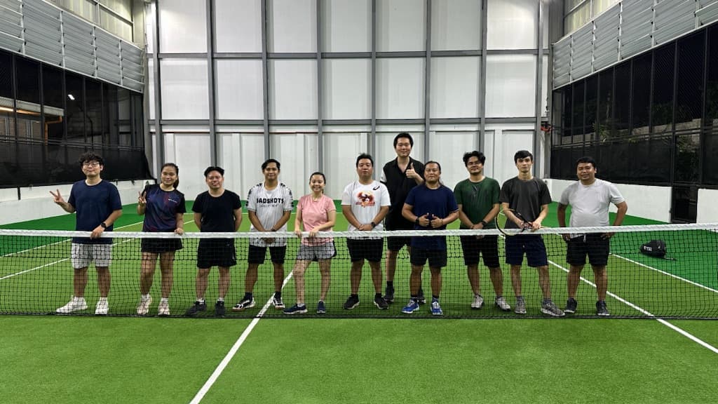 Co Workers Tennis media 1