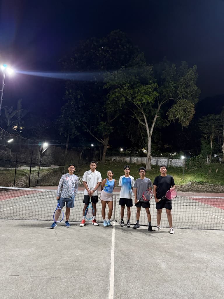 TENNIS NEWBIE NEIGHBORS  media 1
