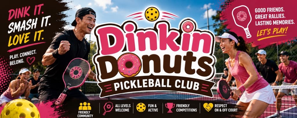 Dinkin' Donuts Pickleball Club media 1