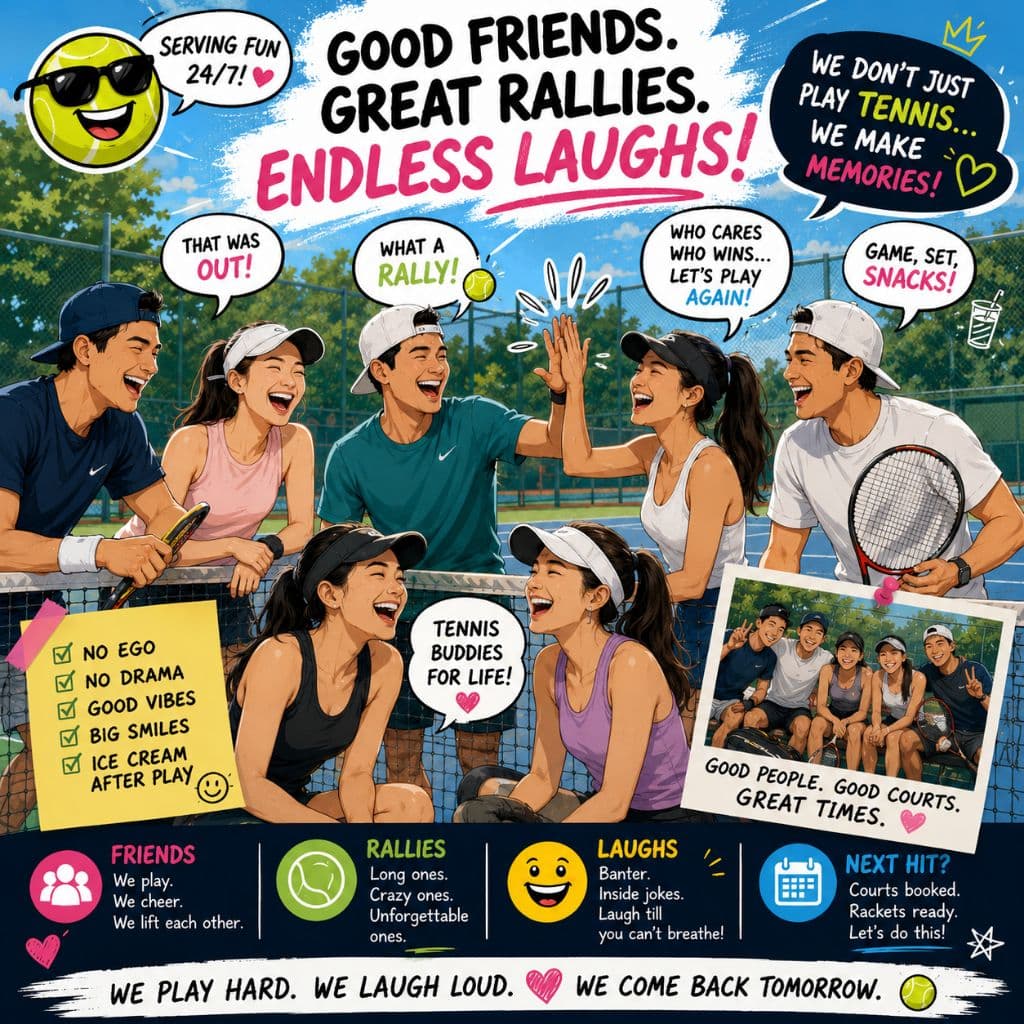 OH BH (One Handed Back Hand) Tennis Club media 3