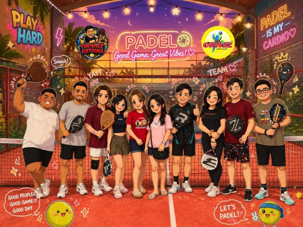 Padel Orwiiz Ketawa media 6