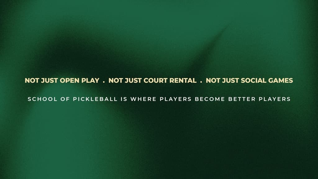 School Of Pickleball Official media 1