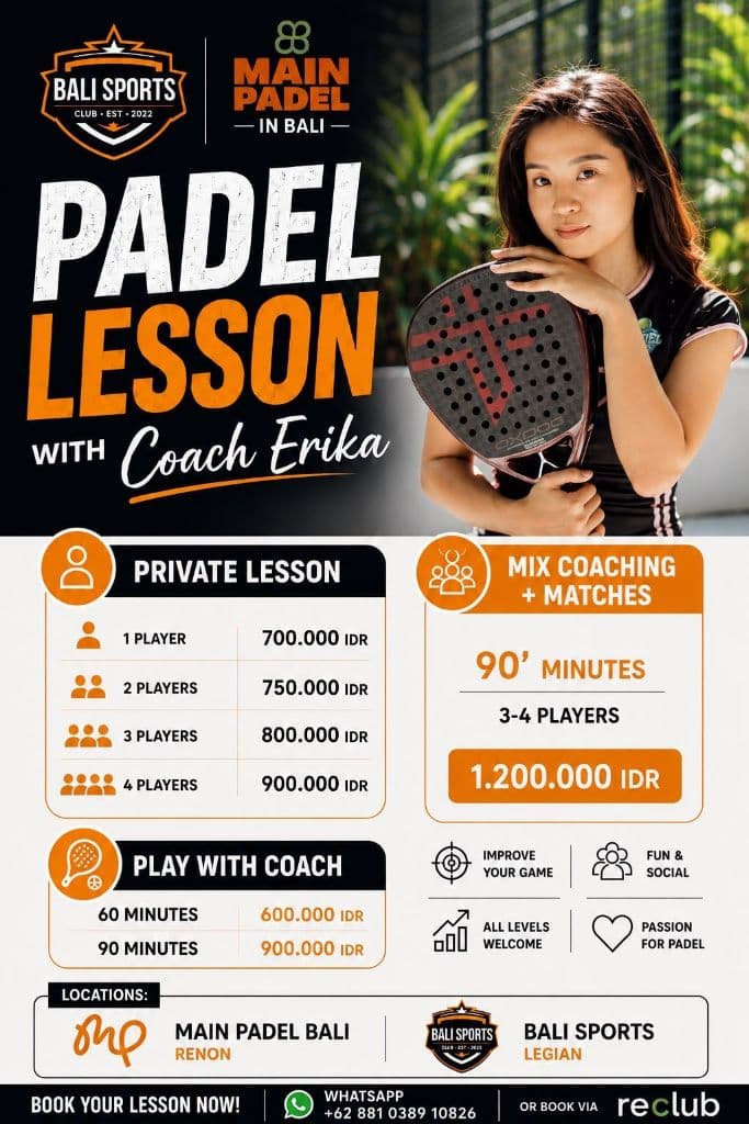 Main Padel in Bali media 5