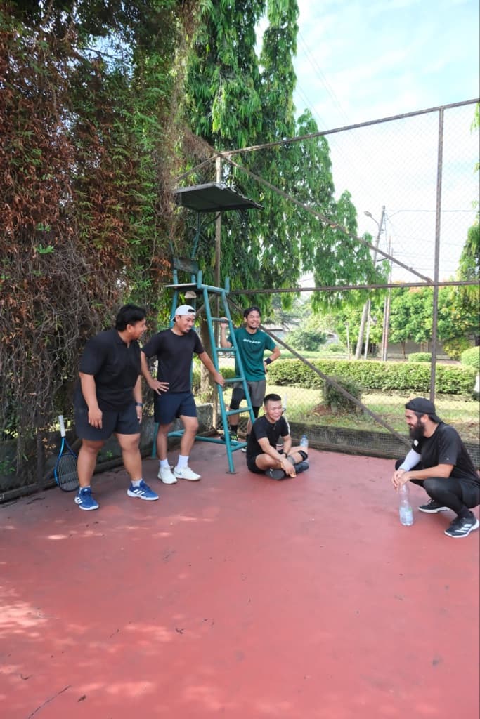 Baku Pukul Tennis media 1