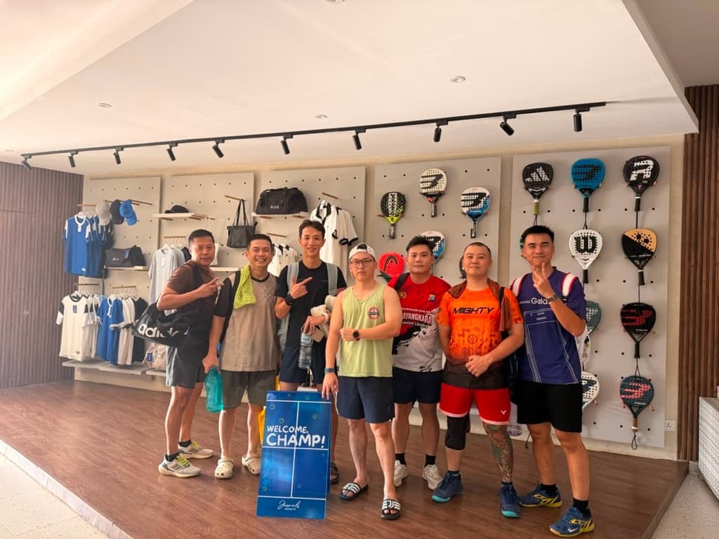Hash Club Cycling X Padel media 1