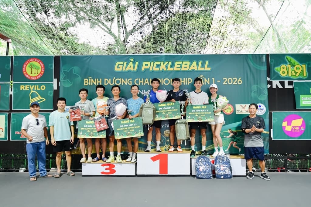 Chinh chiến Pickleball media 1