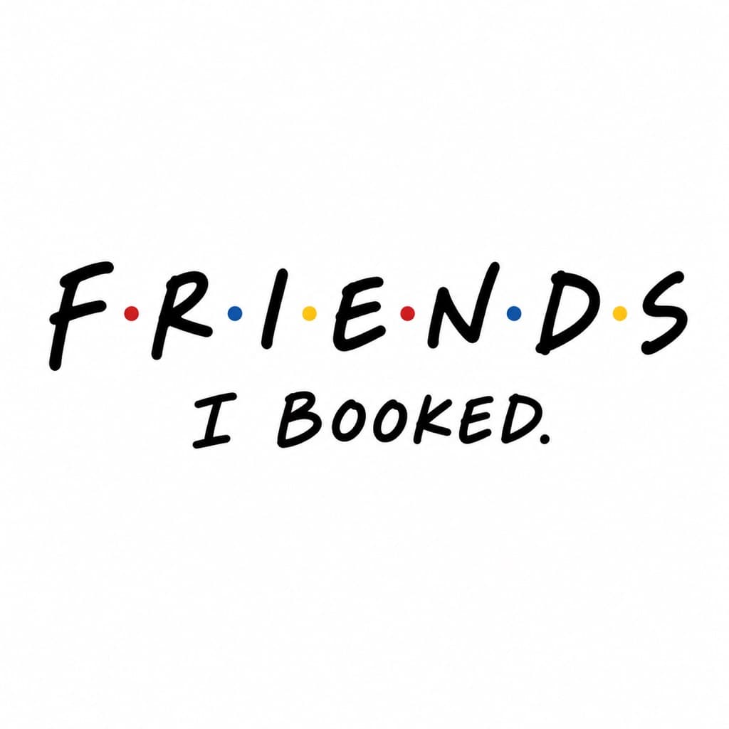 Friends, I Booked media 1