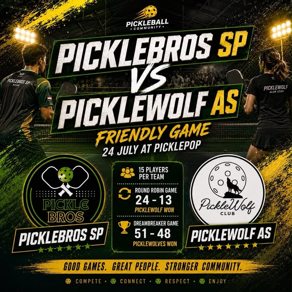 PICKLE BROS SP x LUZZ PICKLEBALL ASIA media 5