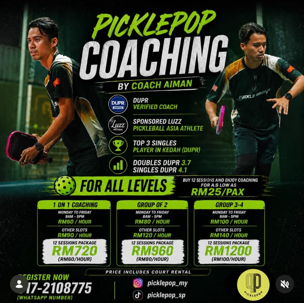 PICKLE BROS SP x LUZZ PICKLEBALL ASIA media 1