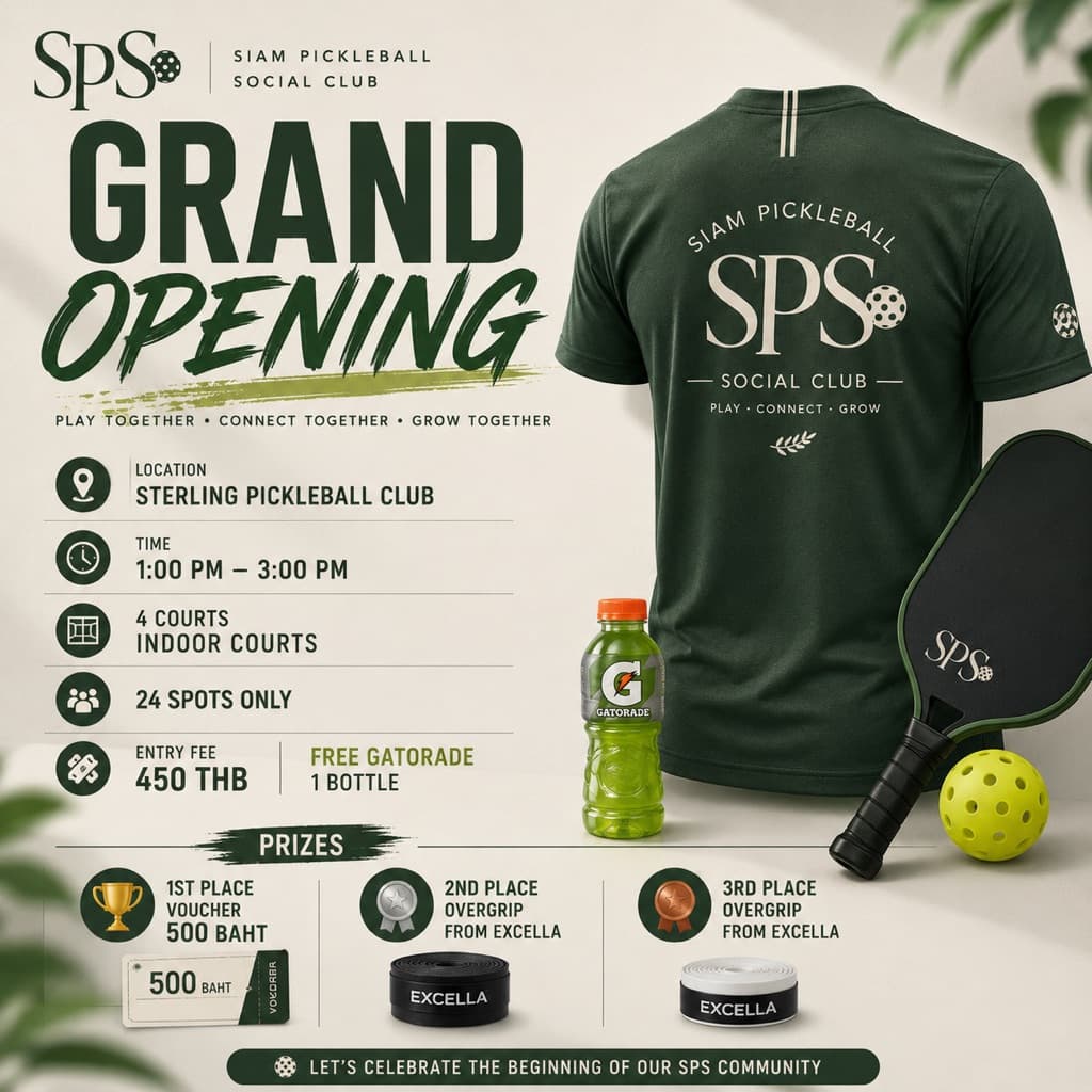 Siam Pickleball Social Club (SPS) media 3