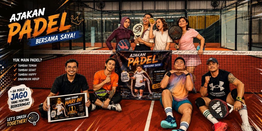 Ajakan Padel Bersama Saya - APBS media 1
