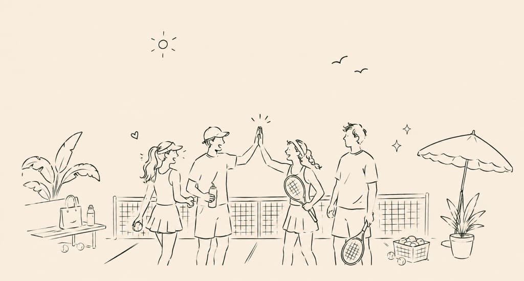 Double Fault Tennis media 3