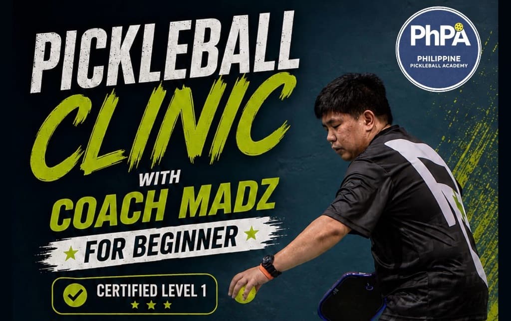 Pickleball Clinic with Coach Madz media 1