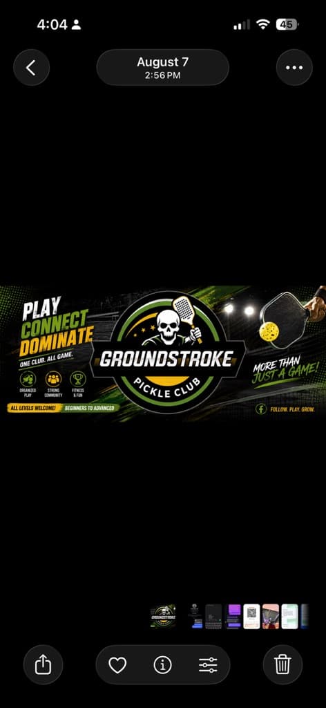 Groundstroke PickleBall Club media 1