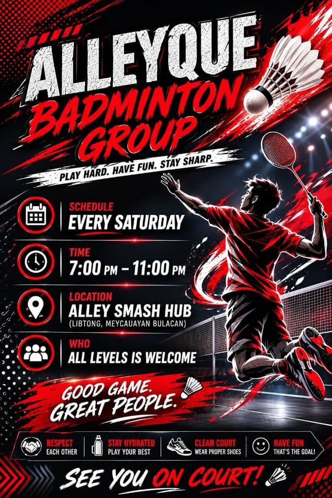 AlleyQue Badminton Group media 1