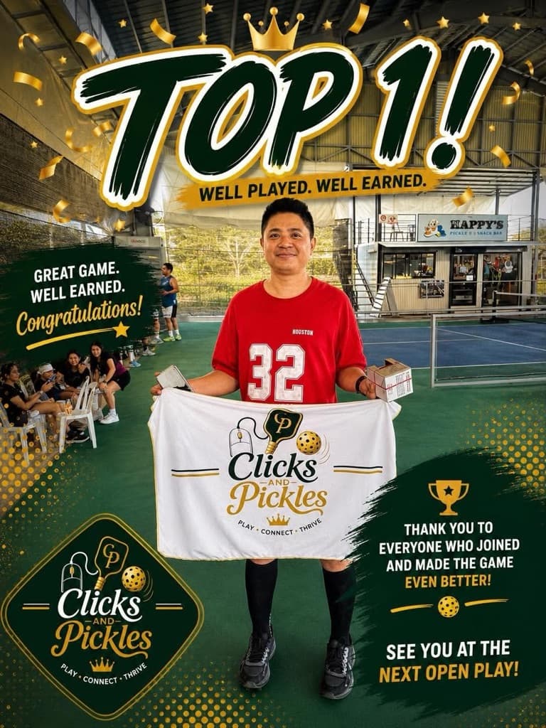 Clicks and Pickles 🏓 media 6