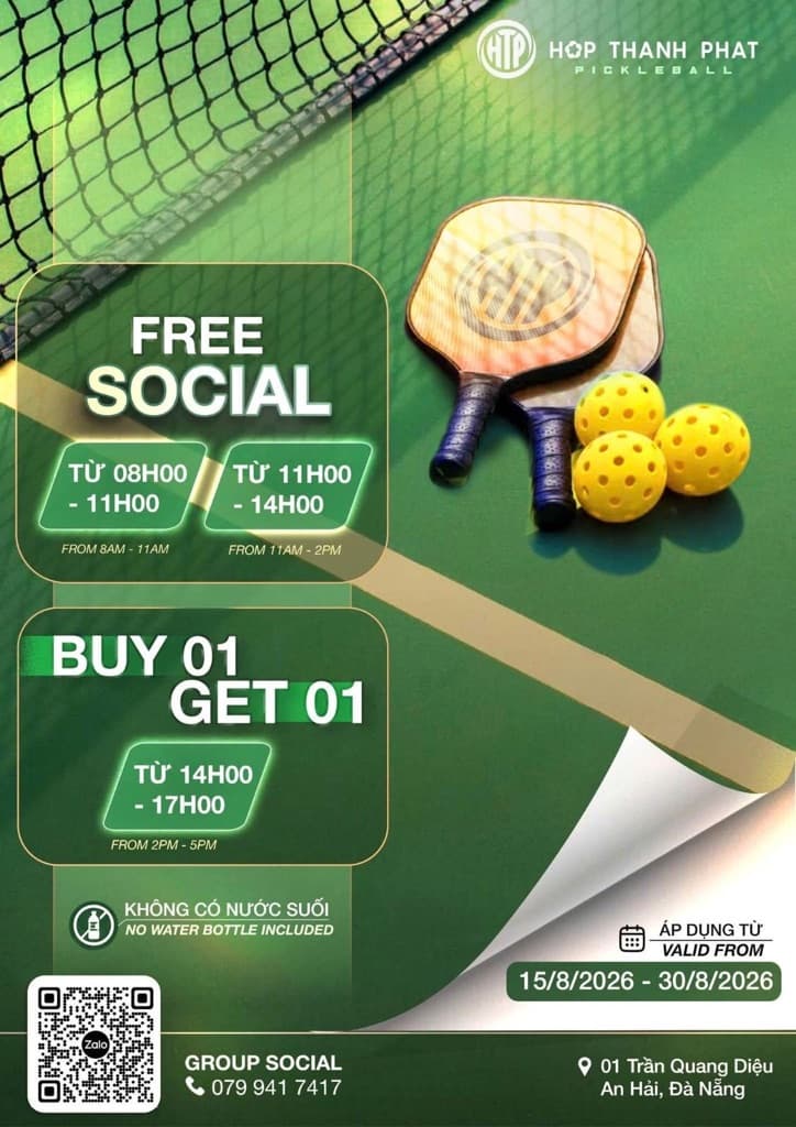 Pickleball Hợp Thành Phát_01 Tran Quang Dieu street, An Hai. media 5