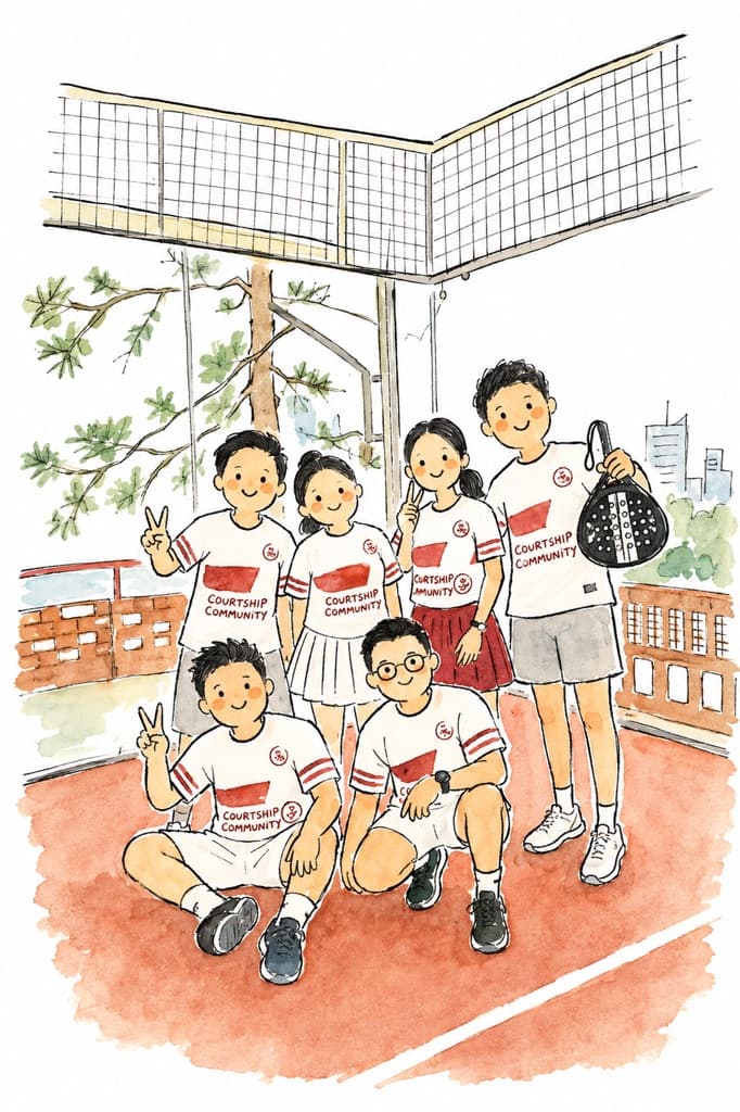 Courtship Padel Community media 1