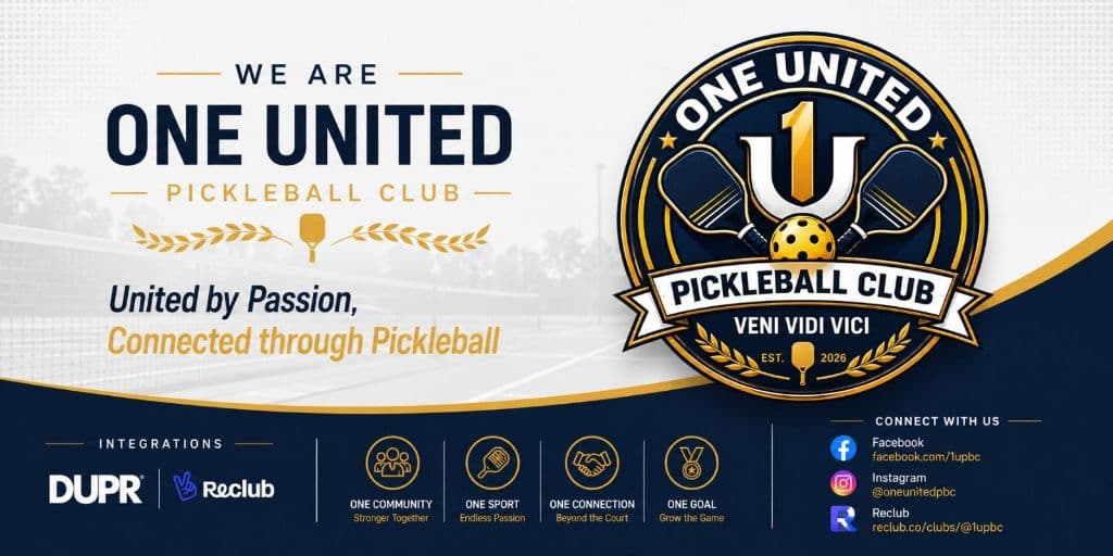 One United Pickleball Club media 1